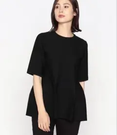 【新品タグ付き未着用】コムサイズムペプラムニット