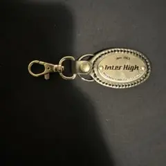ソフトテニス Inter High2025 メタルキーホルダー ゴールド