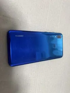 HUAWEI スマートフォン 青色 ジャンク　即購入おやめください！