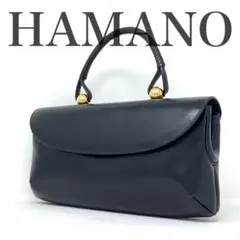 ⭐️未使用⭐️HAMANO 濱野☆ミーティア 本革 ハンドバッグ カデナ 鍵