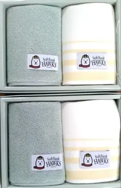 SoftBank Hawks ハンドタオル4枚セット