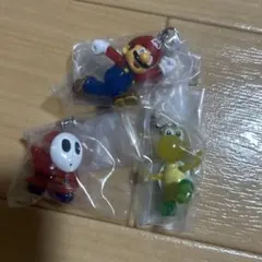 スーパーマリオ フィギュア キーホルダー 3種セット