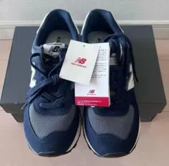 新品！New Balance 574 紺ネイビー/スニーカー 25cm