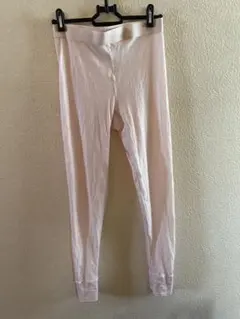 ワークマン WOMEN メリノウール100 ロングタイツ ピンク　L