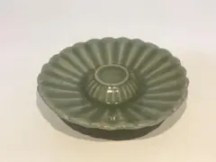 宋朝期 青磁花口茶托 燭台 唐物 中国美術 宋朝期 青磁花口茶托 燭台 唐物 中国美術 - メルカリ