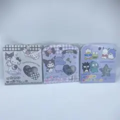 正規品 おはじきシールフレーク サンリオキャラクロミ はぴだんぶい 3種セット