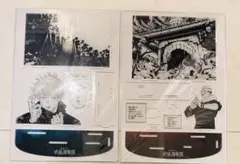 呪術廻戦展 グッズ付きチケット特典 アクリルジオラマ 五条悟 伏魔御廚子両面宿儺