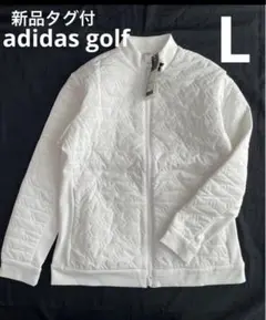 新品タグ付⛳️アディダスゴルフ　キルトジャケット　L