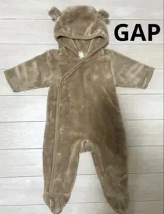 新品　BabyGAP アウター　60 センチ　もこもこ　くまみみ　カバーオール