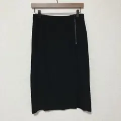 ヨシエイナバ【9号】タイトひざ丈スカート♡黒♡Mサイズ♡上品♡綺麗スタイル