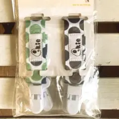 【おしゃぶりクリップ】赤ちゃん用2個セットおしゃぶり ホルダークリップ✨