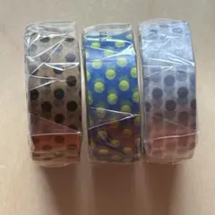 mt マスキングテープ 3種セット ドット