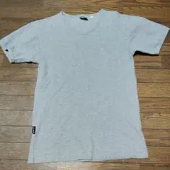 AVIREX グレー Vネック Tシャツ Lサイズ
