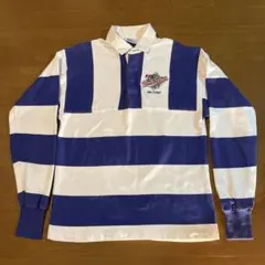 ラルフローレン RUGBY ラガーシャツ XXS オレンジ/ブルー - メルカリ