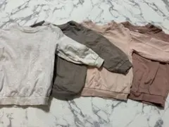 H&M キッズ トレーナー 4枚セット 90cm