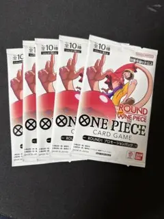 ワンピースカード ラウンドワンプロモ 2パック 未サーチ - メルカリ