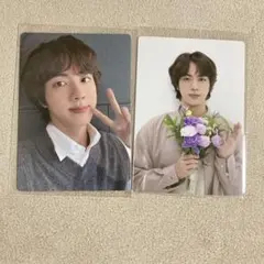 BTS ジン　FC メンバーシップ特典トレカ　２枚セット