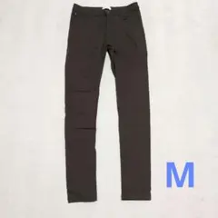 スキニーパンツ　カーキ　М