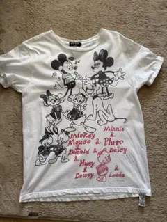 ミッキーマウス イラスト Tシャツ