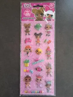 【日本未発売】海外 LOL Surprise ぷっくりシール &平面シールのサムネイル