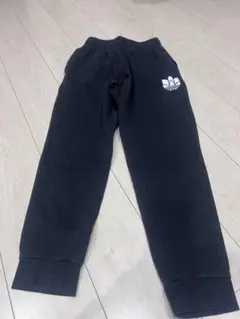 adidas ブラック ジョガーパンツ J/S