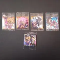 ジョジョの奇妙な冒険シールウェハース ～黄金の風Episodio02 5枚セット