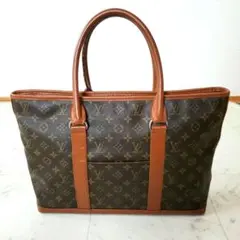限定入荷 美品 ルイヴィトン トートバッグ サックウィークエンド 廃盤品 レア