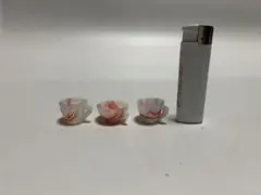 昭和レトロ　ペロペロ　ミニチュア３点　ミルクガラス 値下げ 昭和レトロ ペロペロ ミニチュア3点 ミルクガラス - メルカリ