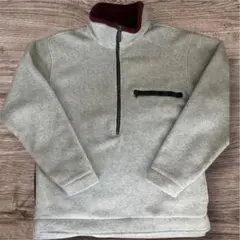 ベージュ フリースジャケット