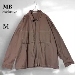 MB 長袖 ジャンパー フルジップ ジャケット M 襟付き ポケット付き