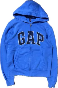 Oldgap ジップパーカー　00s y2k archive GAP 青 短丈