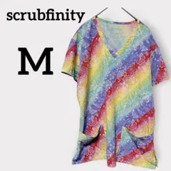 scrubfinity 【M】半袖 Tシャツ カラフル