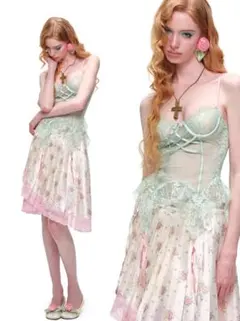 アナスイANNA SUI ハートチュールビスチェ - メルカリ
