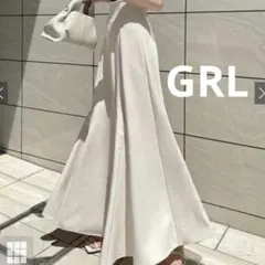 GRL ハイウエストロングフレアスカート[gc190]
