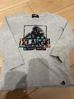 XLARGE ゴリラプリント 長袖Tシャツ100