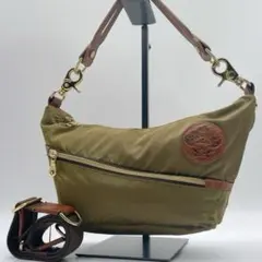 orobianco 2way ショルダーバッグ カーキ f971のサムネイル