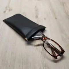 本革メガネケース　ペンケース　小物