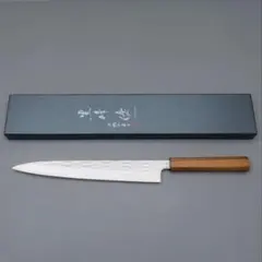 佐治武士　レインボーダマスカス　青ニステンクラッド　三徳180 佐治武士 レインボーダマスカス 青ニステンクラッド 三徳180 - メルカリ