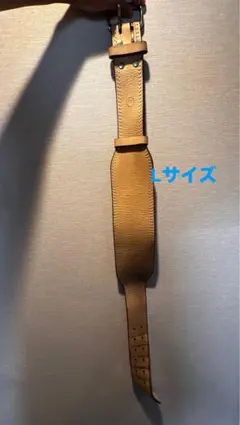 ゴールドジム(GOLD'S GYM) EXレザーベルト Lサイズ