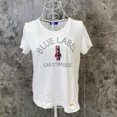 ブルーレーベルクレストブリッジ【M】Tシャツ/半袖カットソー レーヨン混
