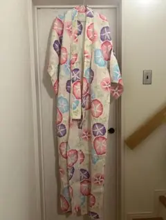 浴衣　朝顔