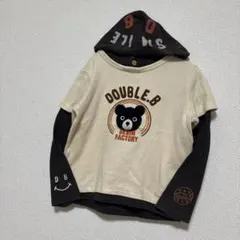 超メルカリ市限定価格.ᐟ‪‪‬DOUBLE.B 編みぐるみBくん トレーナー