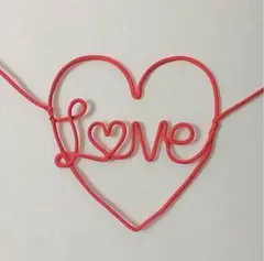 赤いハート形 Love フォトプロップス