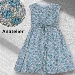 美品✨ アナトリエ リバティ LIBERTY タナローン ワンピース フレアのサムネイル