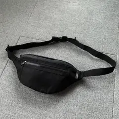 CORDURA コーデュラ ボディバッグ 黒 ウエストポーチ