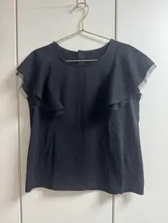 YH様専用　saloon カットソー　F 黒　[未使用品]のサムネイル
