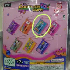 BT21 カセットテープチャーム SHOOKY