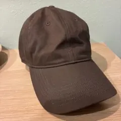 無印良品　キャップ　ベースボールキャップ ブラウンのサムネイル