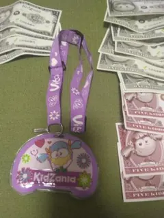 キッザニア　お金（35キッゾ）　　チケットホルダー