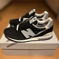 本日限定【新品】New Balance Made in USA 996 ブラック